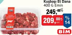 EMİN KUŞBAŞI ET DANA 400 G